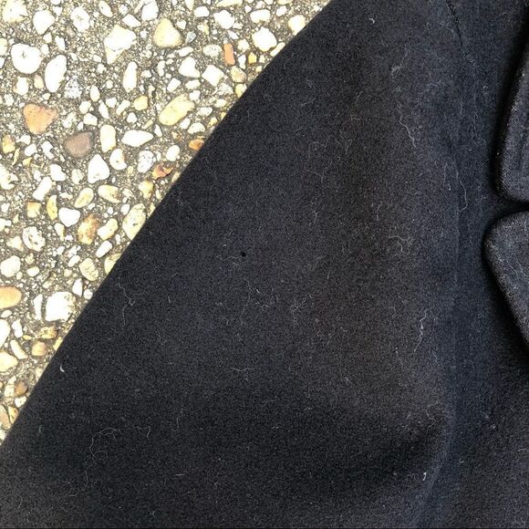 #P6 Vintage WWII Era US Navy Naval Military wool pea coat size 38 - Picture 7 of 8